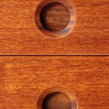 Wrighton Teak Dressing Table - Vintage 1960s - Hexagonal Base