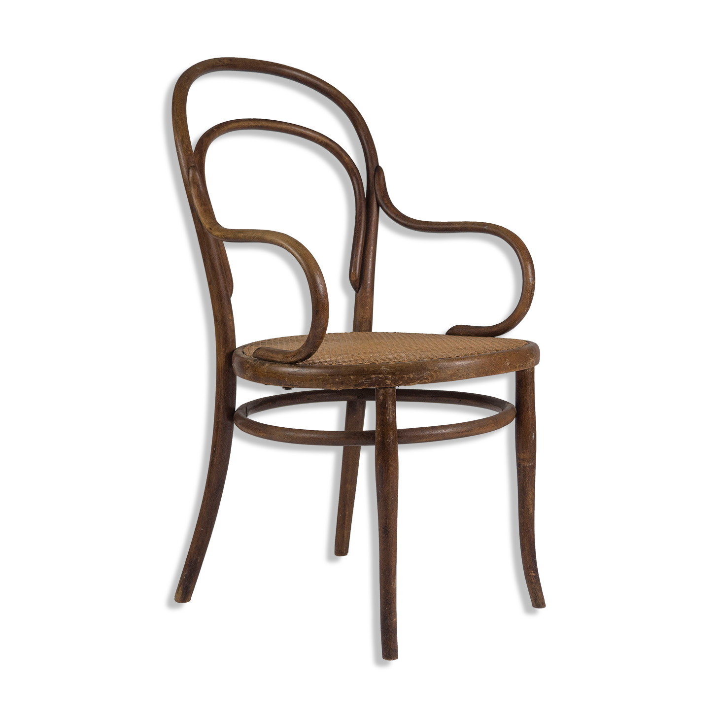 Antique Mod. 14 Armchair by Thonet for Thonet Wien, 1900s