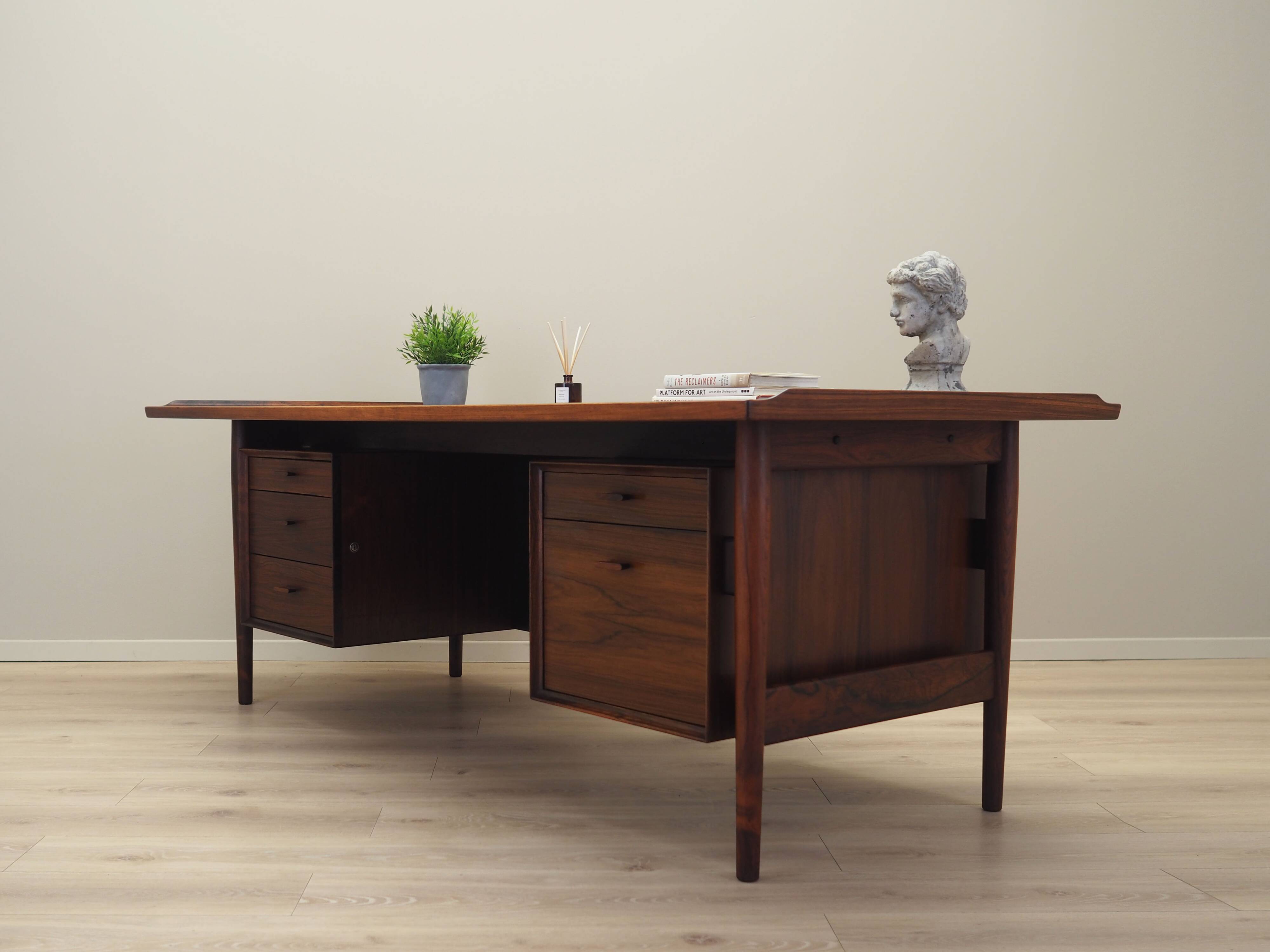 Rosewood desk, Danish design, 1960s, designer: Arne Vodder, production: Sibast