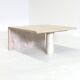 Table basse en marbre italien Palissandro