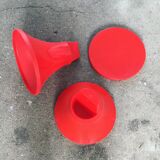 Plastic red tamtam tabout