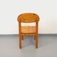 Vintage Scandinavian Rainer Daumiller chair in pine from the 70s