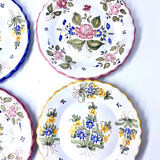 6 vintage plates Martres Tolosane Jodra Noirmoutier