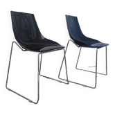 Pair of vintage Dal Segno designer chairs