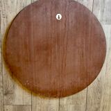 Vintage round mirror Scandi 1960-1980's teak
