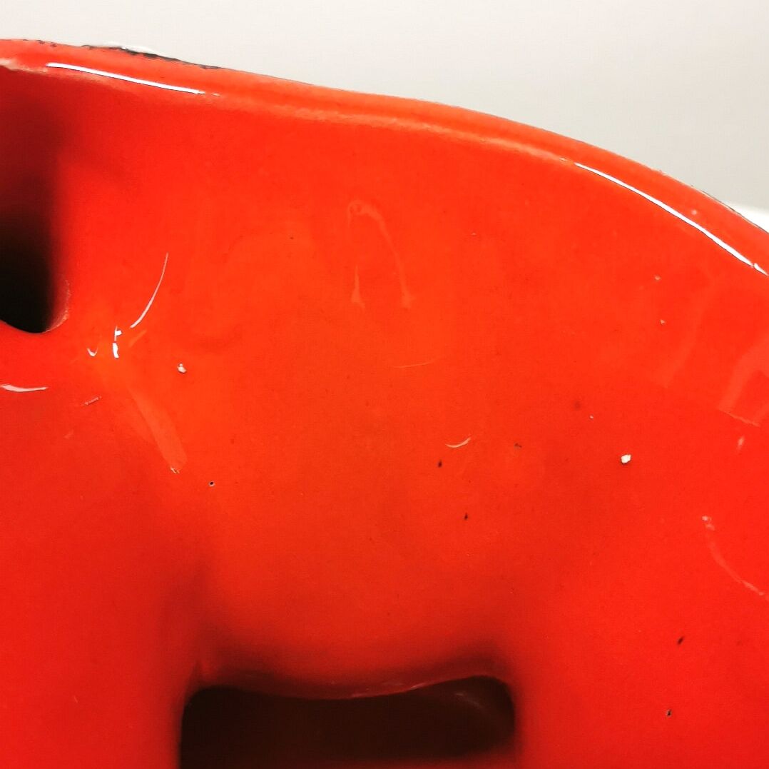 Vallauris 'spaghetti' ceramic vase