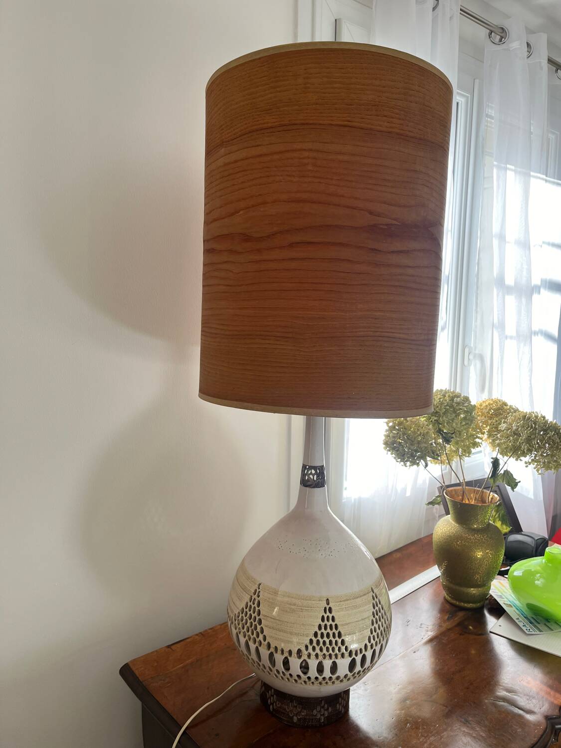 Ceramic lamp G. Pelletier 1960