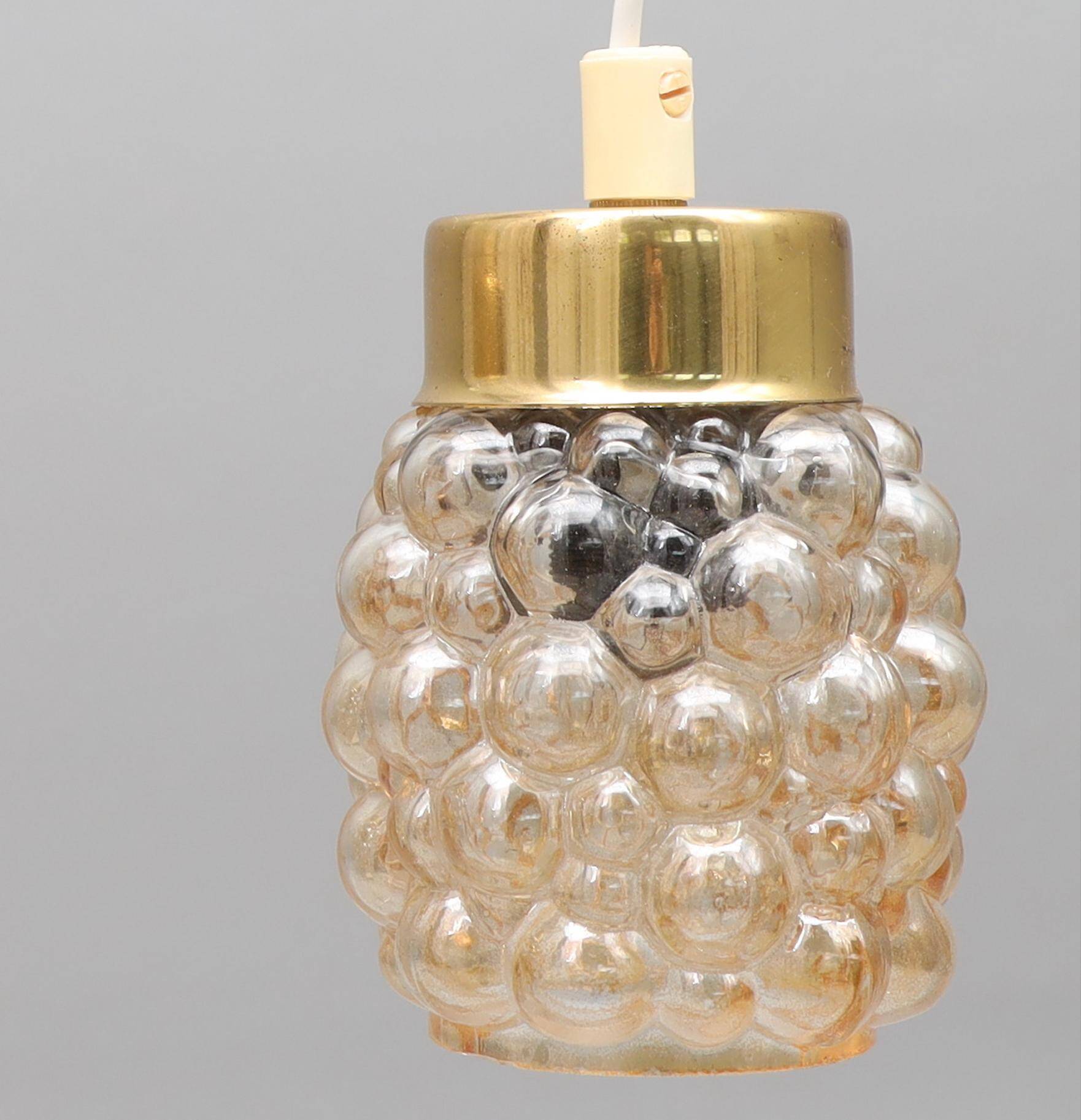Helena Tynell bubble pendant lamp, Germany, 1960