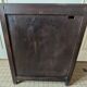 Buffet bas ancien en bois massif