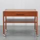 1960s Danish Teak Sewing Cart or Side Table