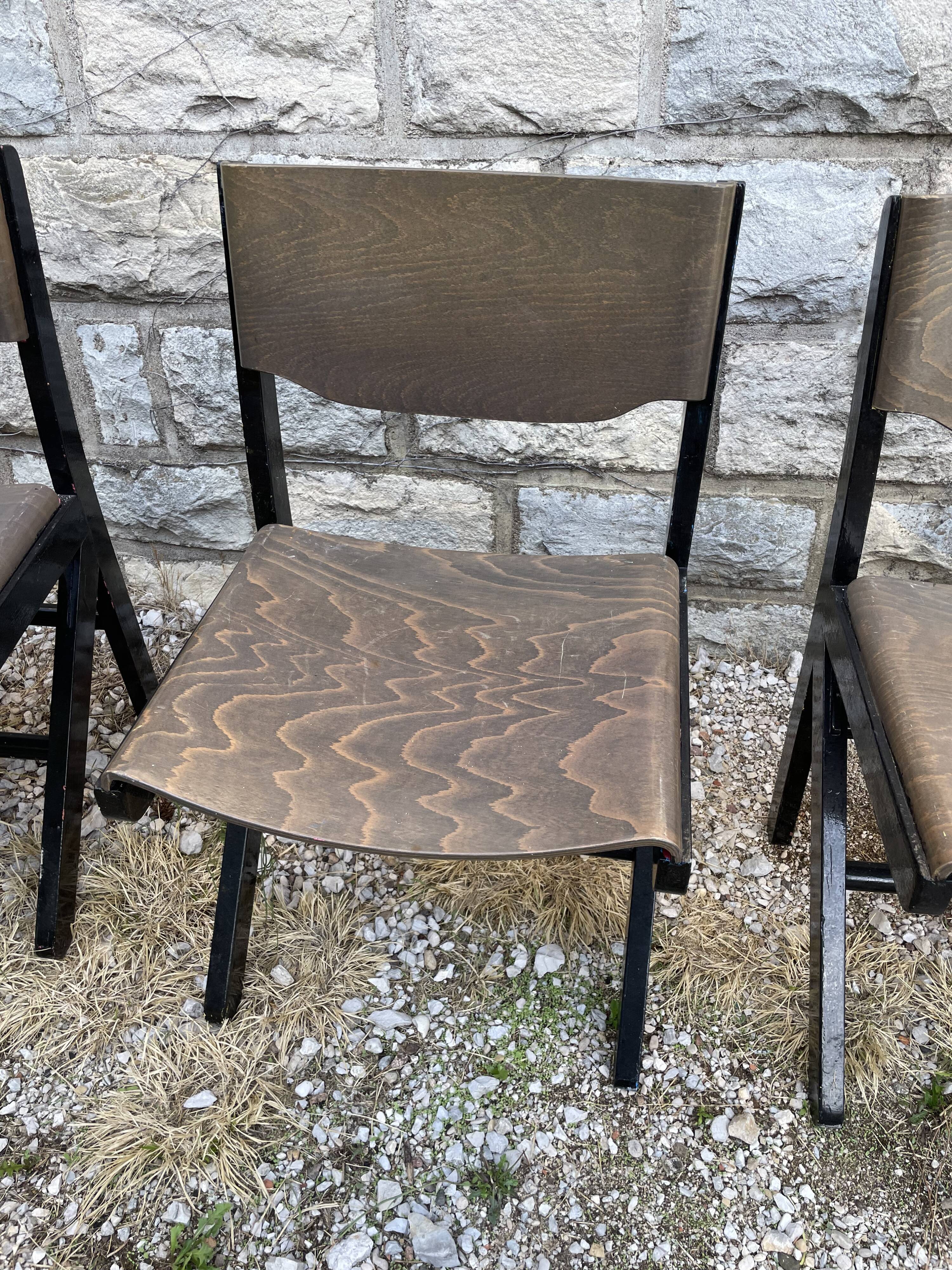 Set of 6 Chairs Baumann model Koka