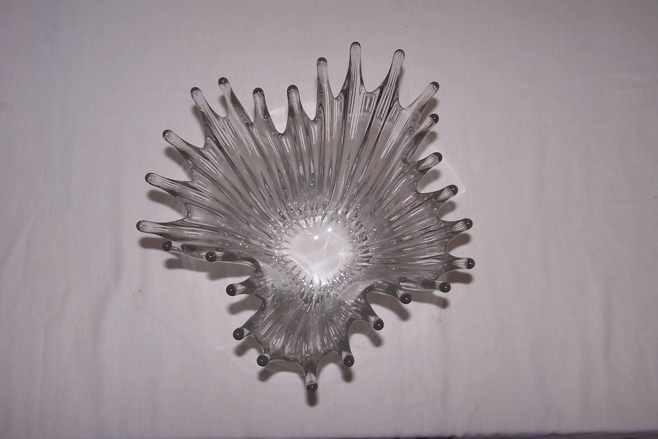 Corolla vase drop, crystal, 50