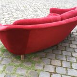 Arc years 50/60 Curved Arc styl Italian sofa
