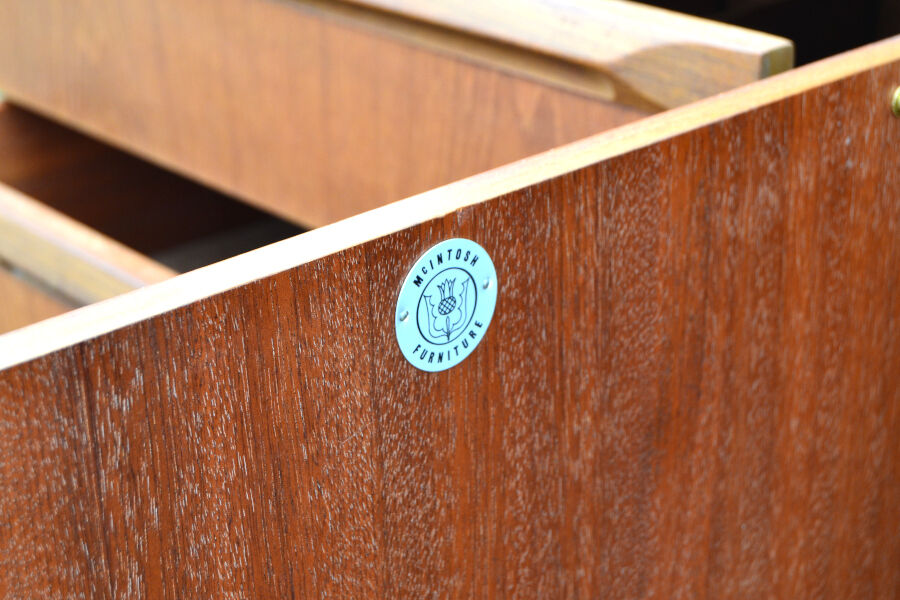 Enfilade en teck par McIntosh * 229 cm