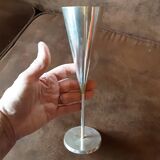 Set of vintage metal flutes