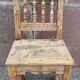 Antique wooden chair.