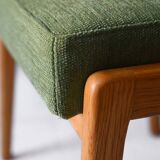Repose-pieds vert vintage