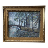 Peinture pont de Paris par Lewandowska