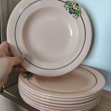 Longwy Bijou plates