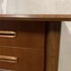 Scandinavian teak desk from the 1960s, length 110 cm