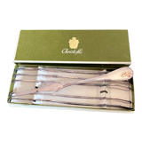 Box of 6 lobster fork picks Christofle pearls.