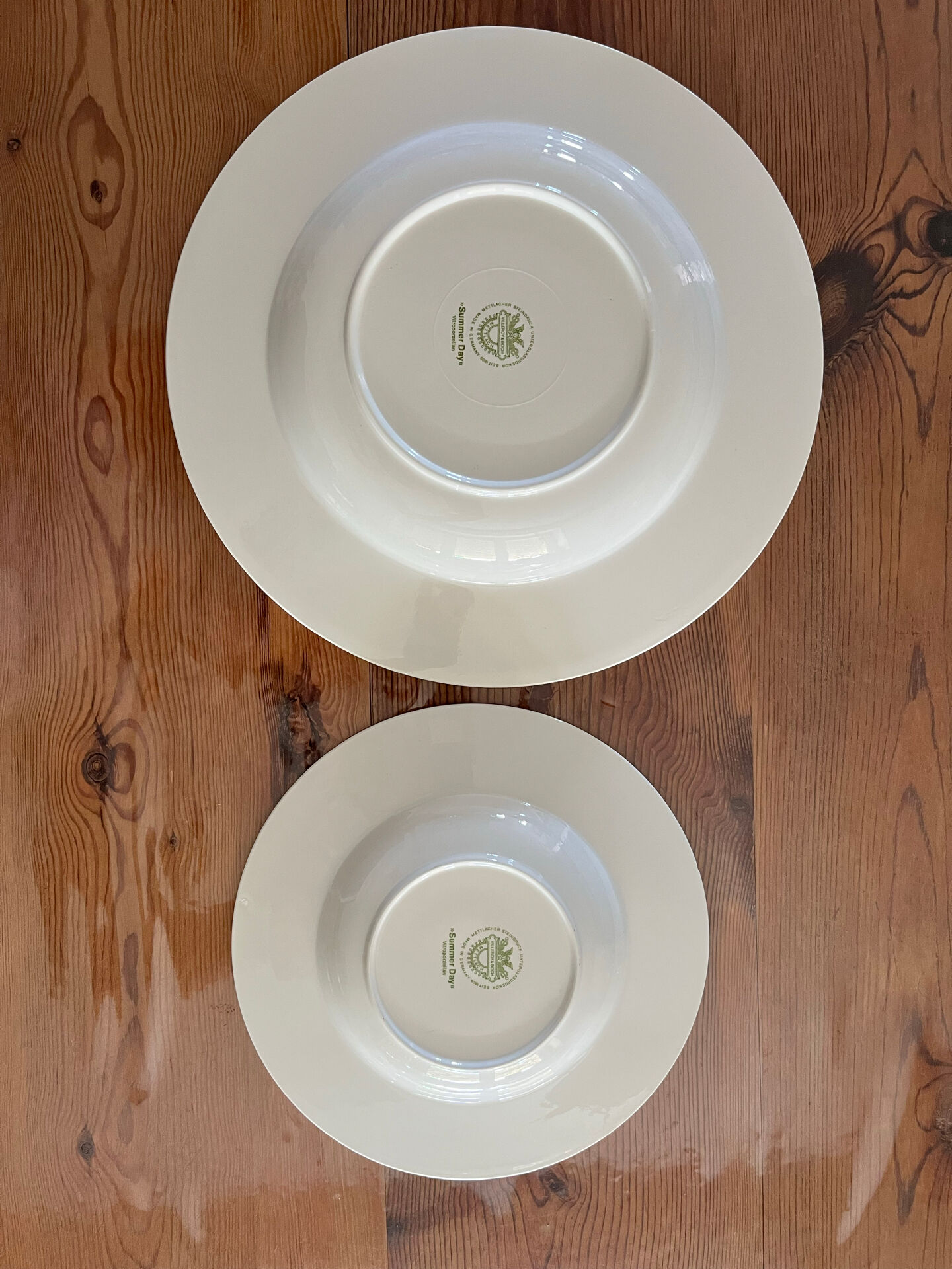 12 deep plates and serving platter Villeroy & Boch Summer Day