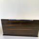Mail holder, Art Deco, wood and metal