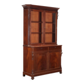 Louis-Philippe antique mahogany buffet with drawers, Italy, 19th century