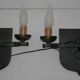 Pair of heraldic coat of lamp for the 60's century
