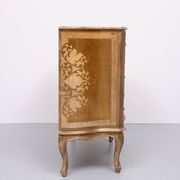 Commode florentine vintage en bois italienne des années 1970