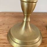 Pair of vintage brass candlesticks