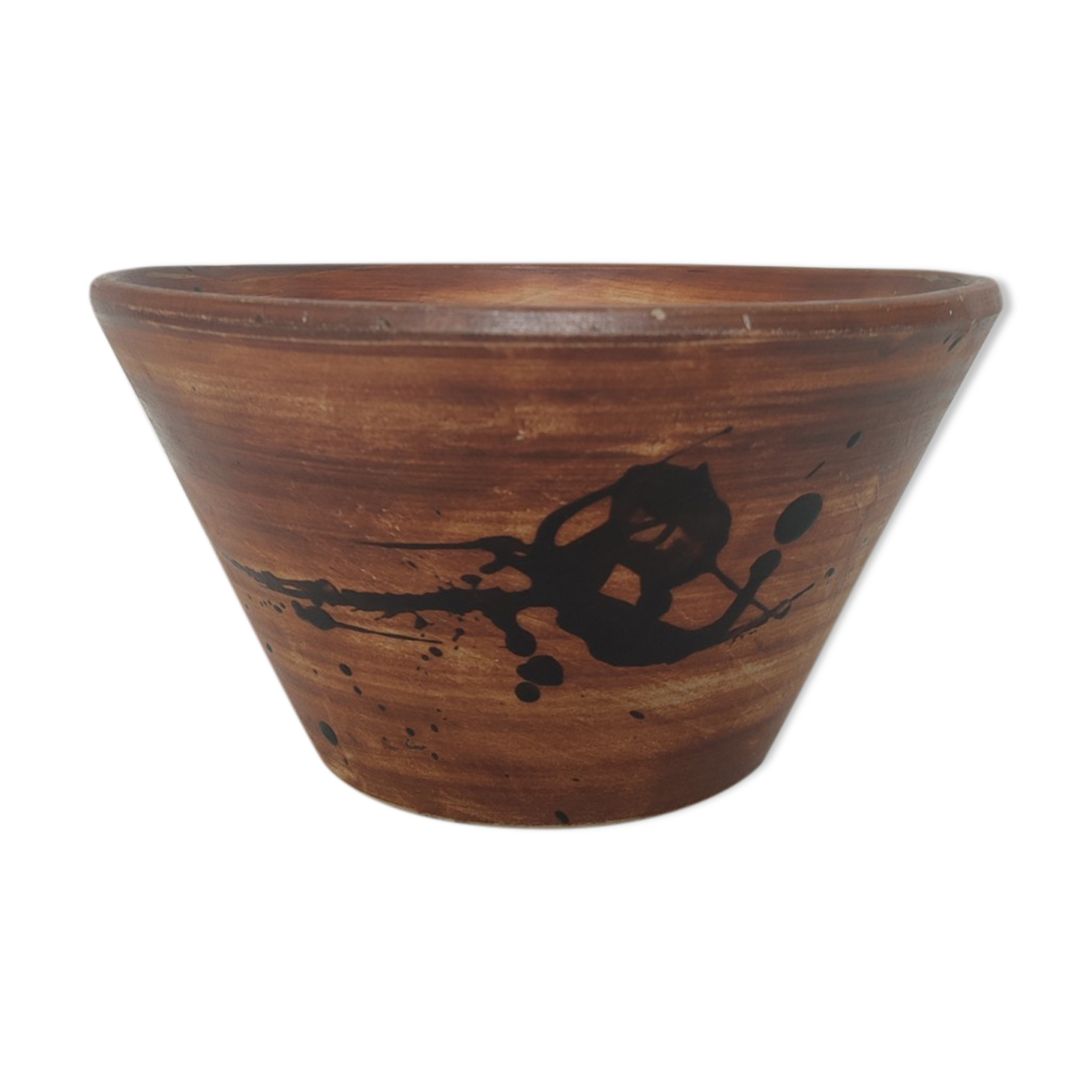 Salad bowl sandstone tachiste la Poterie de la Colombe