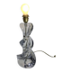 Pied de lampe en cristal de Sèvres
