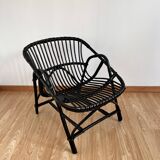 Rattan armchair