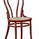 Bsitrot chair in curved wood signed J&J Kohn, Vienna 1930