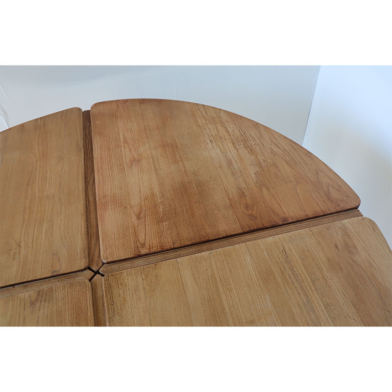 Vintage ash dining table 1980