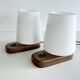Pair of Scandinavian bedside lamps 60
