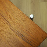 Table basse en teck, design danois, années 1970, fabricant: Fritz Hansen