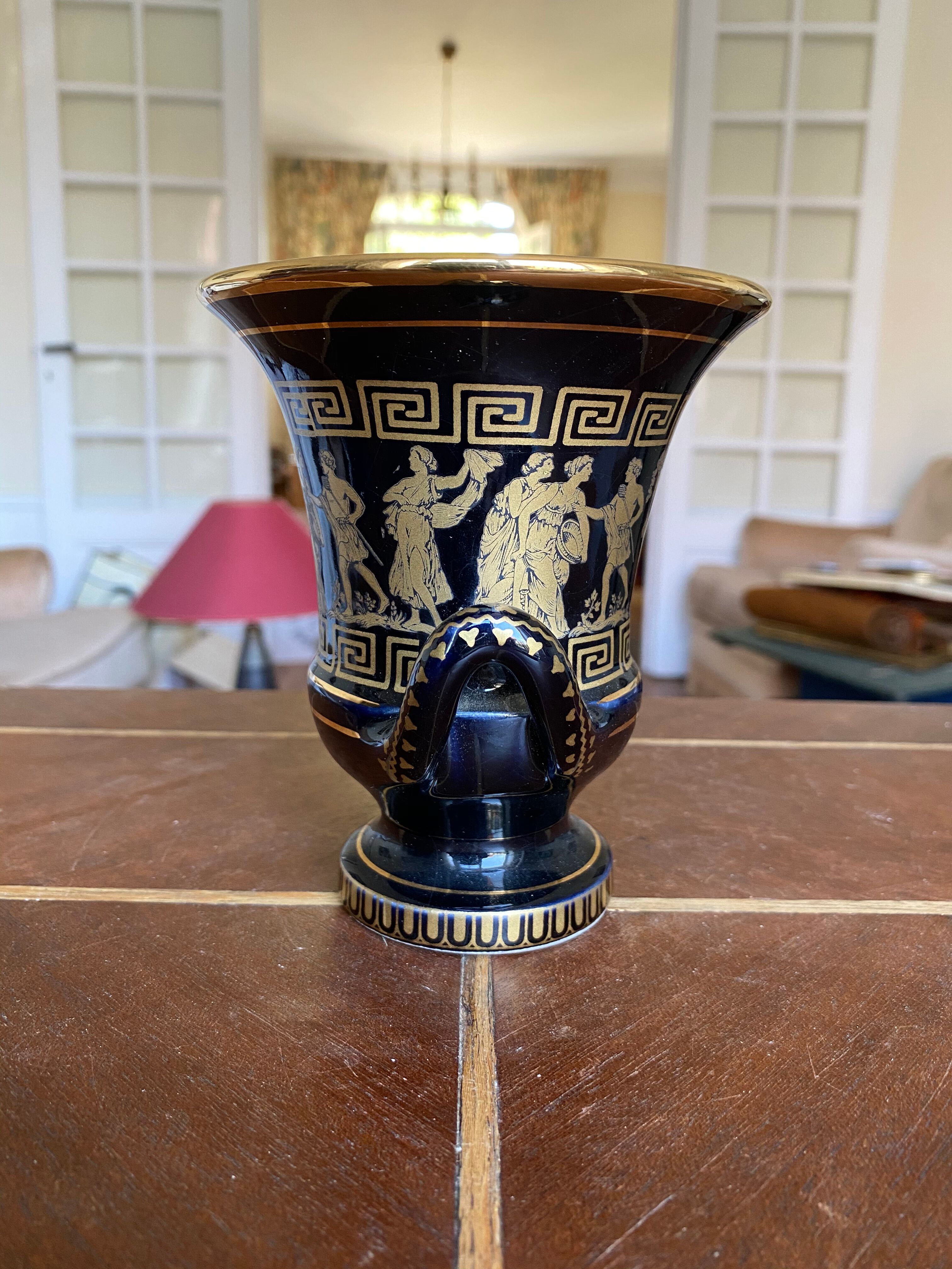 Greek vase gold