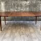 Table scandinave extensible en palissandre, 1960s