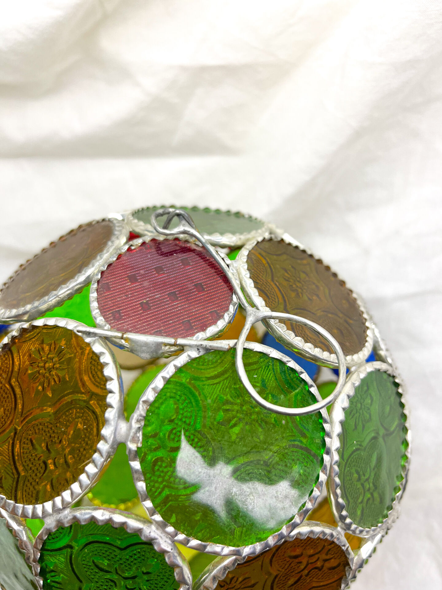 Moroccan lantern in stained glass