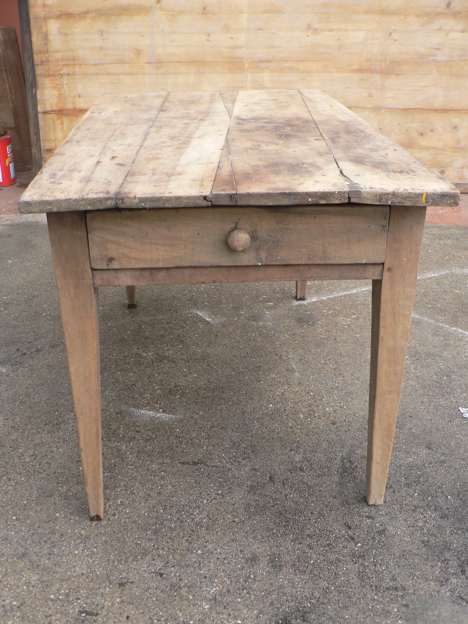 Farm drawer table