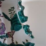 Ancient Chinese vase green family porcelain