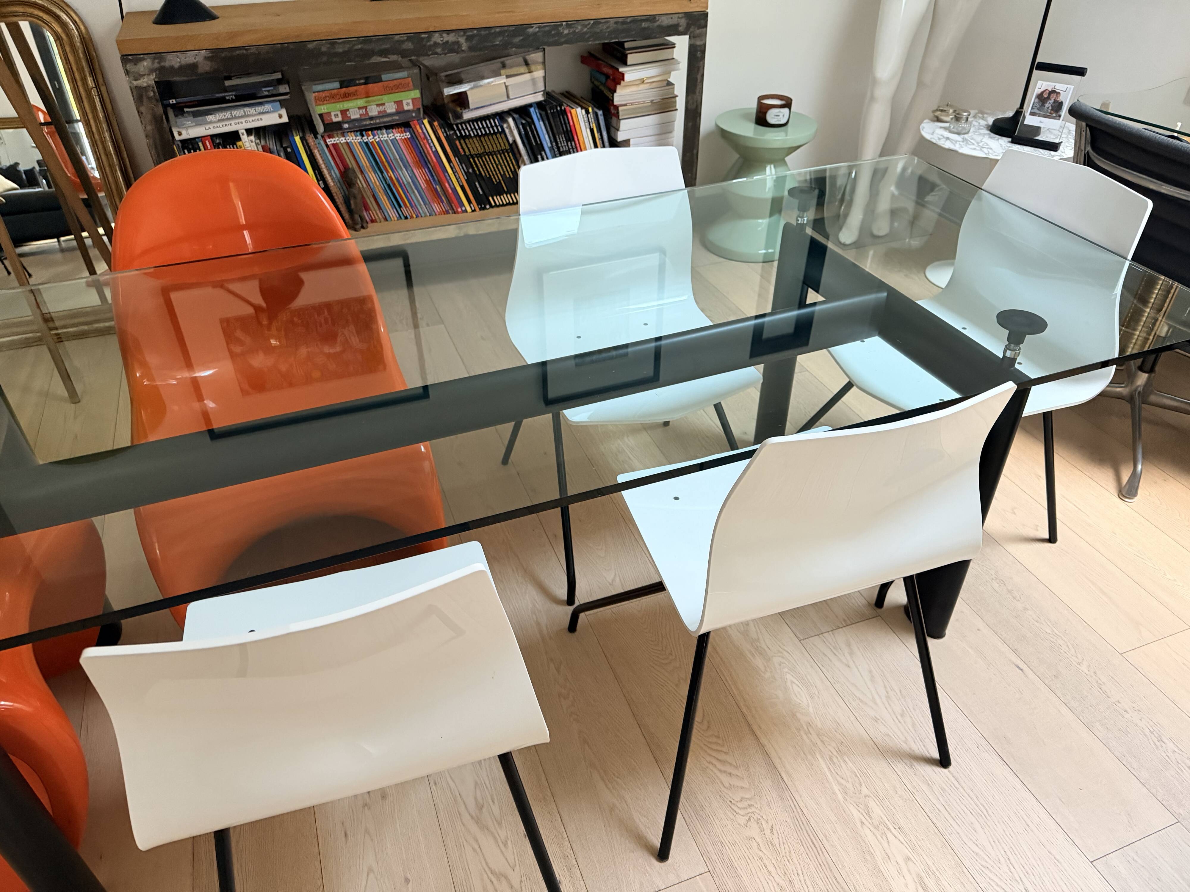 4 Diamond Caillette chairs for Steiner