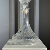 Vintage glass decanter in hot air balloon style H31 D18