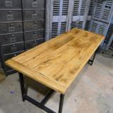 Military table year 50 oak tray