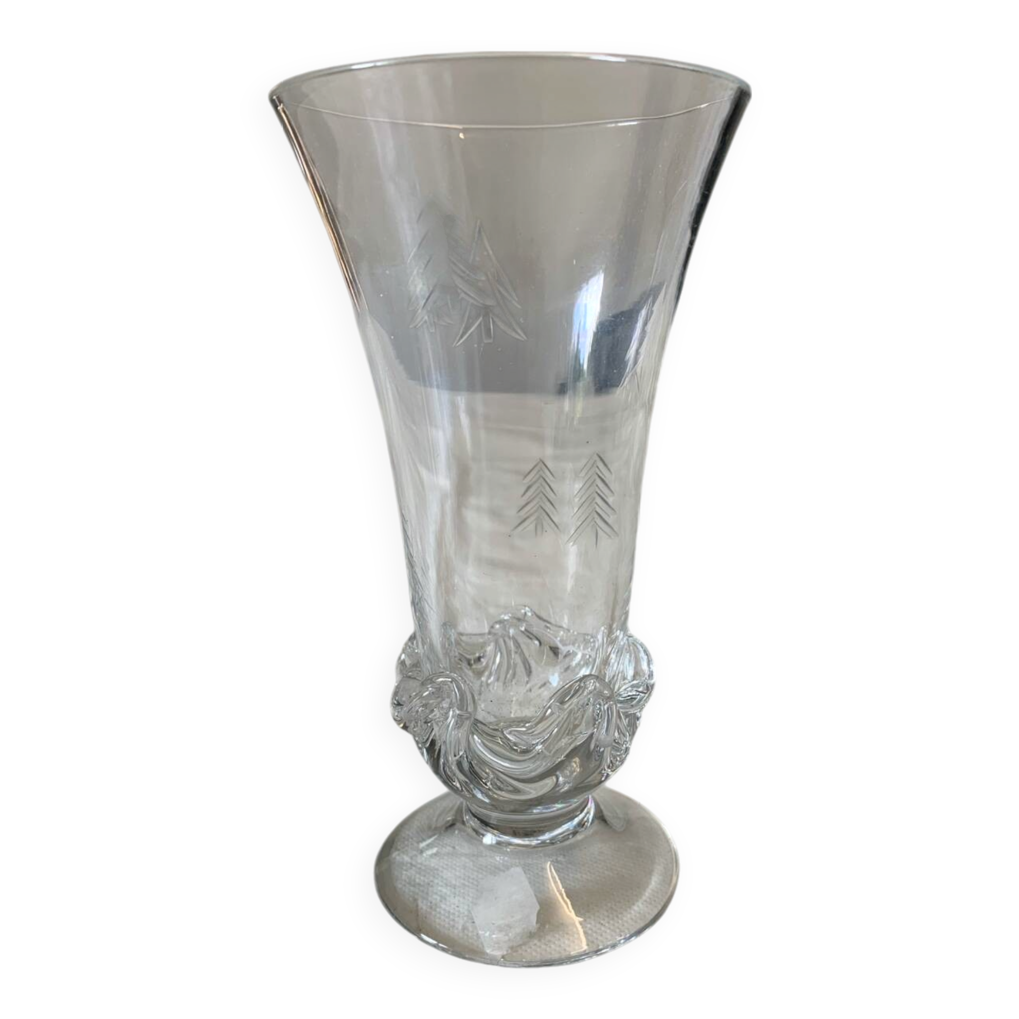 Vase de Noel Daum