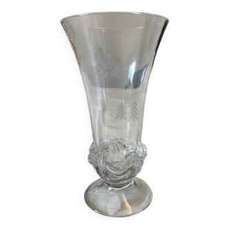Vase de Noel Daum