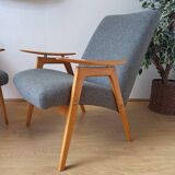 Designer armchair by J. šmidek, 1970s.