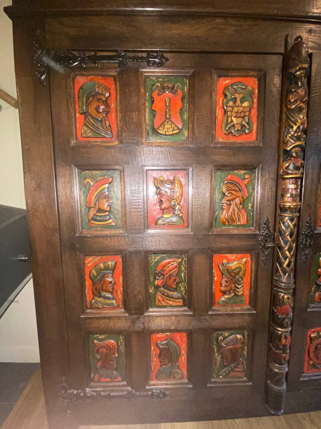 High medieval style sideboard